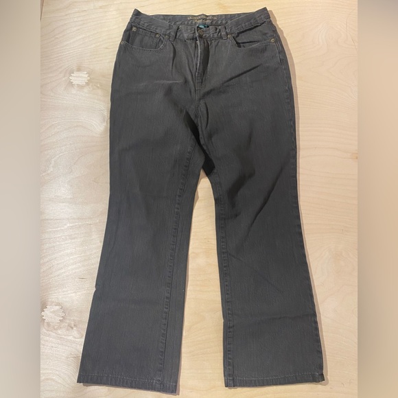 Ralph Lauren Denim - Ralph Lauren Women’s Charcoal Flare Jeans 12 (QQ)